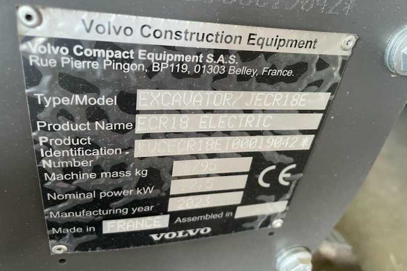 OmecoHub - Immagine VOLVO ECR18 ELECTRIC