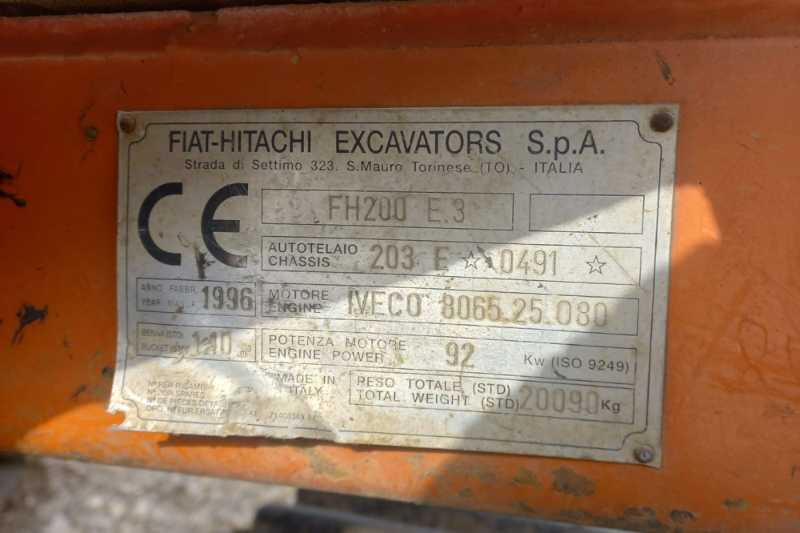OmecoHub - Immagine FIAT HITACHI FH200-3