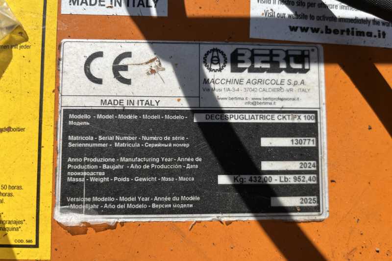 OmecoHub - Immagine BERTI CKT-FX100